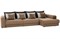 Диван угловой Мэдисон Люкс Plush Beige Макси - фото 146181