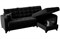 Диван угловой Беллано (Белла) Black - фото 147207