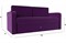 Диван детский Смарт Вельвет Фиолетовый-Black - фото 147338