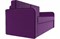 Диван детский Смарт Вельвет Фиолетовый-Black - фото 147345