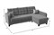 Диван угловой Беллано (Белла) Grey - фото 147535