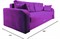 Диван прямой Дублин Люкс Фиолетовый - фото 147606