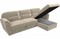 Диван угловой Бостон Вельвет Beige - фото 148050