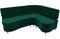 Кухонный диван Вегас Plush Green угловой - фото 148055