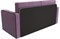 Диван детский Смарт Вельвет Сиреневый-Коричневый - фото 148648