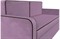 Диван детский Смарт Вельвет Сиреневый-Коричневый - фото 148649