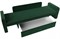 Диван детский Смарт Велюр Green-Коричневый - фото 148699