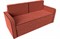 Диван детский Смарт Вельвет Коралловый-Коричневый - фото 148845