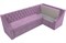 Кухонный диван Мерлин Вельвет Лилак угловой - фото 148960
