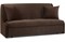 Диван прямой Токио Plush Дарк Brown - фото 149300