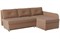 Диван угловой Brown Plush Coffee - фото 149321