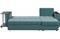 Диван угловой Атланта Классик Лагуна со столиком - фото 149794