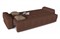 Диван прямой Nordkisa еврокнижка Дрим браун - фото 150524