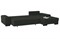 Диван угловой Торин Velvet Grafit Еврокнижка - фото 150914