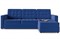 Диван угловой Камелот (Зара 49) Дельфин - фото 151440