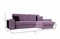 Диван угловой Брюссель Вельвет Лилак - фото 151477