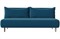 Диван прямой Смайл Blue без подлокотников - фото 152753