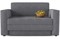 Диван прямой Берг (Гольф) Грей 120 аккордеон-евро - фото 152833