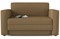 Диван прямой Берг (Гольф) Кэмел 140 аккордеон-евро - фото 152836