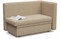 Кушетка Полонез с ящиком для хранения Бежевая рогожка тахта - фото 153098