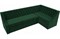 Кухонный диван Мерлин Велюр Green угловой - фото 153328