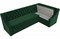 Кухонный диван Мерлин Велюр Green угловой - фото 153329
