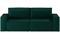 Диван прямой Лофт Plush Green - фото 153429