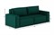 Диван прямой Лофт Plush Green - фото 153434