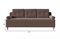 Диван прямой Белфаст Brown без подлокотников - фото 154325