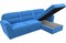 Диван угловой Бостон Plush Blue - фото 154956