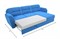 Диван угловой Бостон Plush Blue - фото 154959