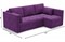 Диван угловой Boss 14.3 Violet Еврокнижка - фото 155294