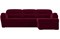 Диван угловой Бостон Вельвет Red - фото 155536