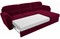 Диван угловой Бостон Вельвет Red - фото 155538