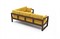 Диван угловой Астер Velvet орех yellow - фото 155812