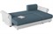 Диван угловой Слим (Сохо) Blue еврокнижка - фото 156002
