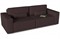 Диван прямой трансформер Марлон Dark brown - фото 156664