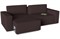 Диван прямой трансформер Марлон Dark brown - фото 156667