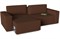 Диван прямой трансформер Марлон brown - фото 156673