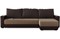 Диван угловой Монако Choco Еврокнижка - фото 157279