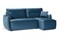 Диван угловой Солана пантограф синий - фото 157480