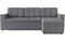 Диван угловой Атланта (Атлантик) Грей без стола дельфин - фото 157544