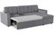 Диван угловой Атланта (Атлантик) Грей без стола дельфин - фото 157546