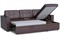 Диван угловой Атланта (Атлантик) Браун без стола дельфин - фото 157748