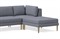 Диван угловой Анд Тесла Grafit - фото 158346