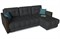 Диван угловой Флорида XL Loft темно-серый - фото 158390