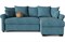 Диван угловой Рейн Mint дельфин - фото 158405