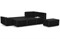 Диван угловой Хавьер Black экокожа - фото 158444