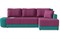 Диван угловой Нью-Йорк 3 (Олимп-1) еврокнижка - фото 158622