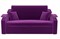 Диван Швеция 3 violet аккордеон - фото 159490